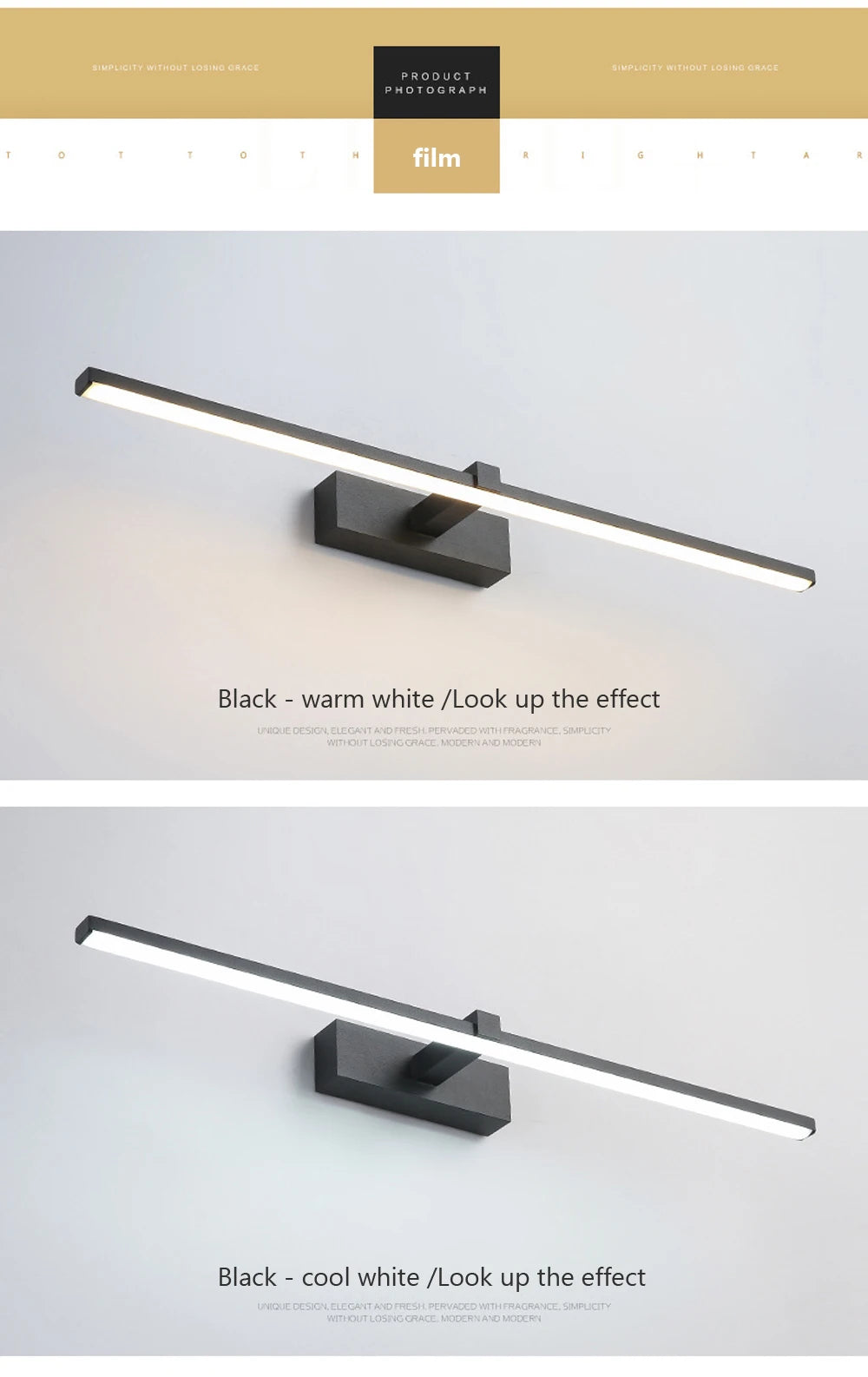 Modern Aluminum LED Wall Light