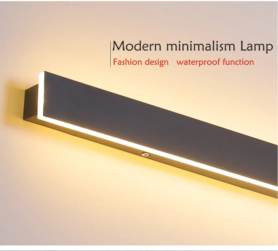 Modern Waterproof Outdoor LED Wall Light