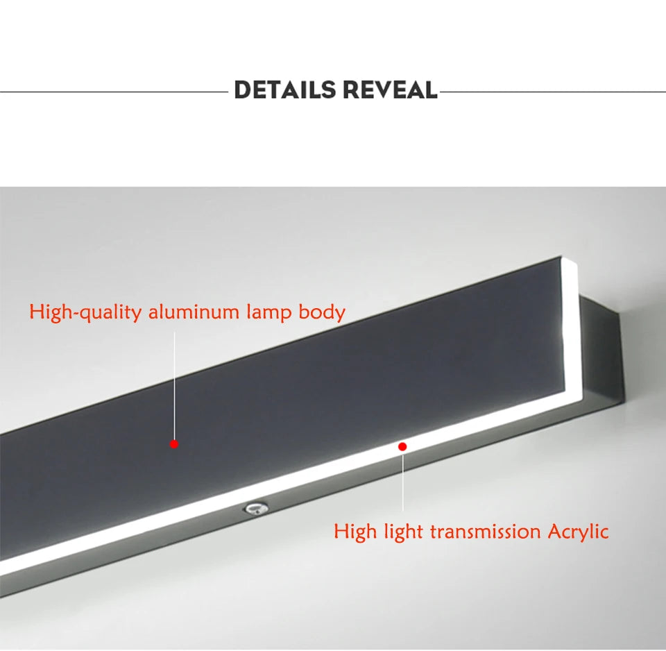 Modern Waterproof Outdoor LED Wall Light