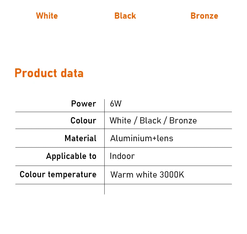 Up & Down Aluminum White LED Wall Light