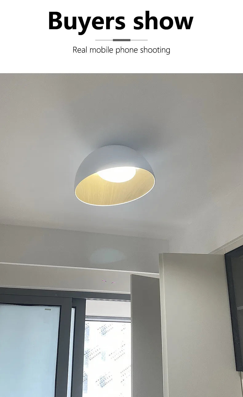 Metal Ceiling Led Lamp Inclined