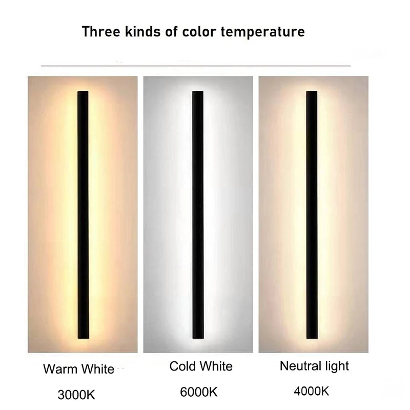 Modern Waterproof Outdoor LED Wall Light