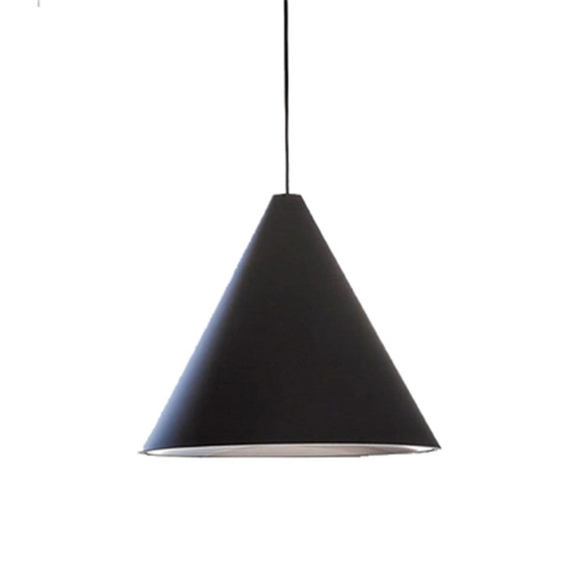 Modern Minimalism Line Geometric Lamp Black Metal