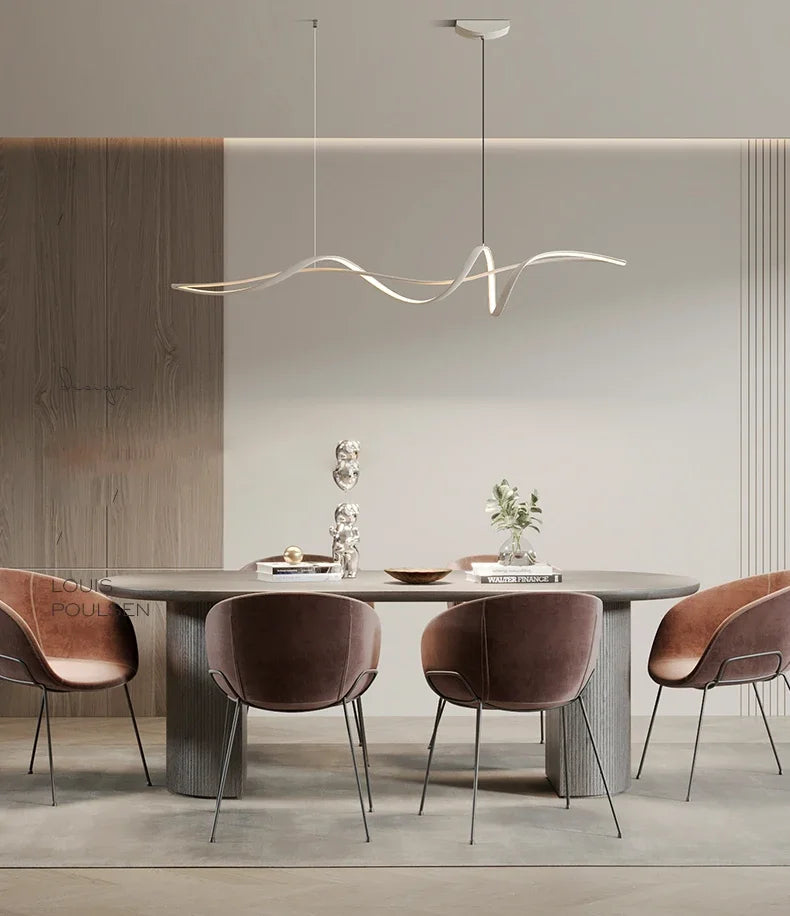 Metal Minimalist Led Pendant Lights