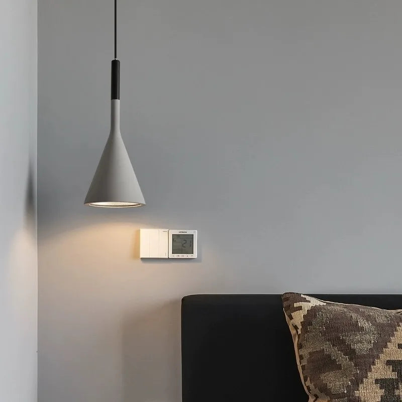 Concrete modern lamp