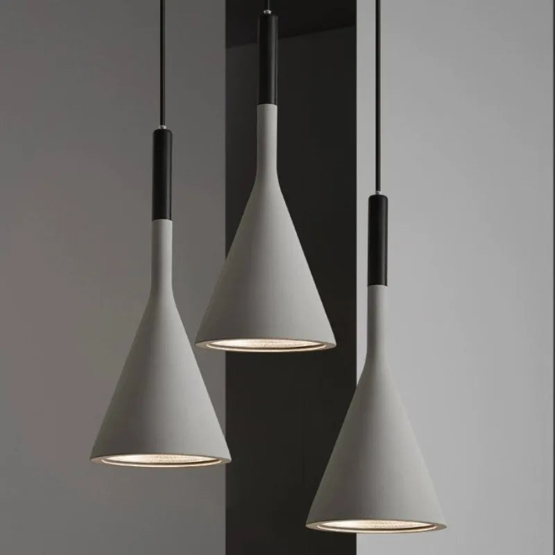 Concrete modern lamp