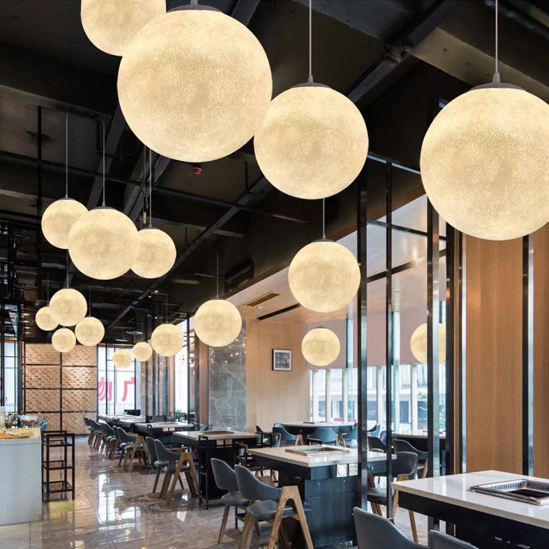 Moon Led Pendant Lights