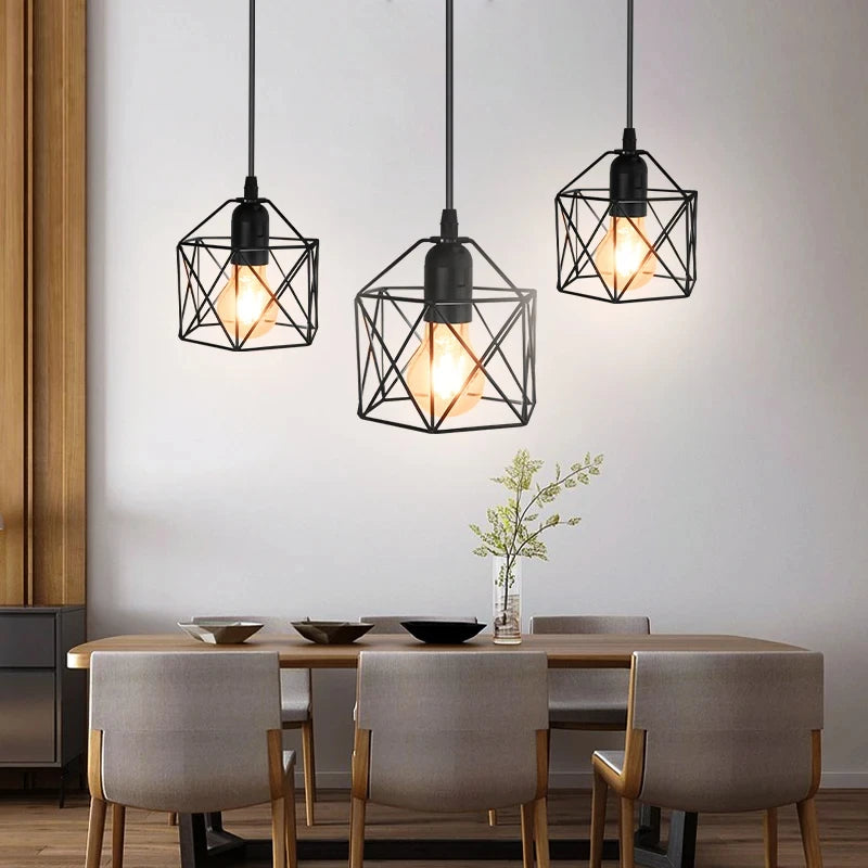 Industrial Iron Chandelier Body