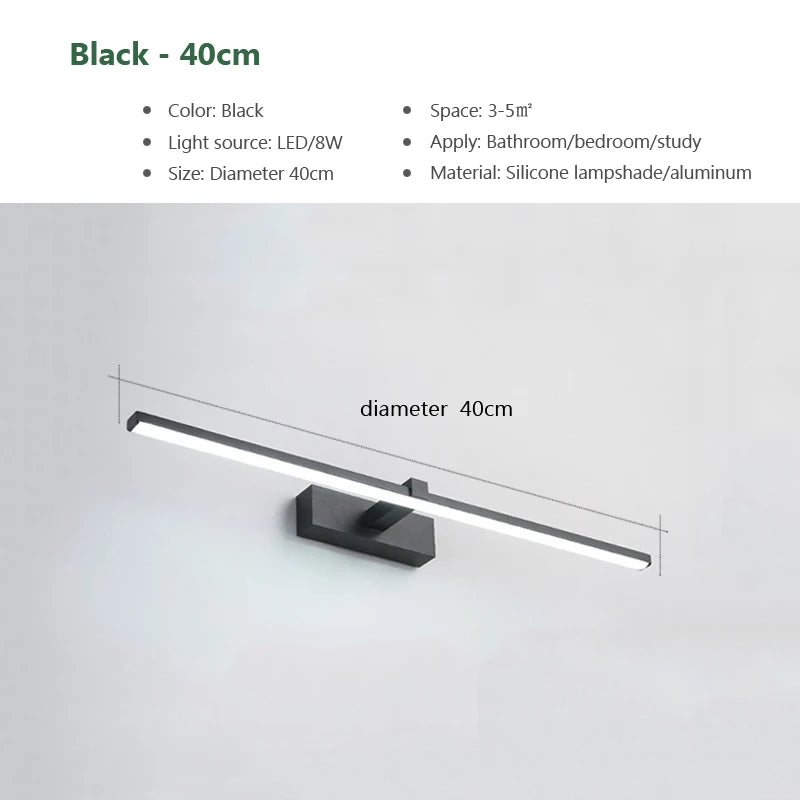 Modern Aluminum LED Wall Light