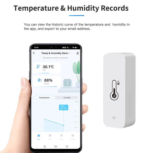 Smart Temperature Sensor Indoor Bluetooth