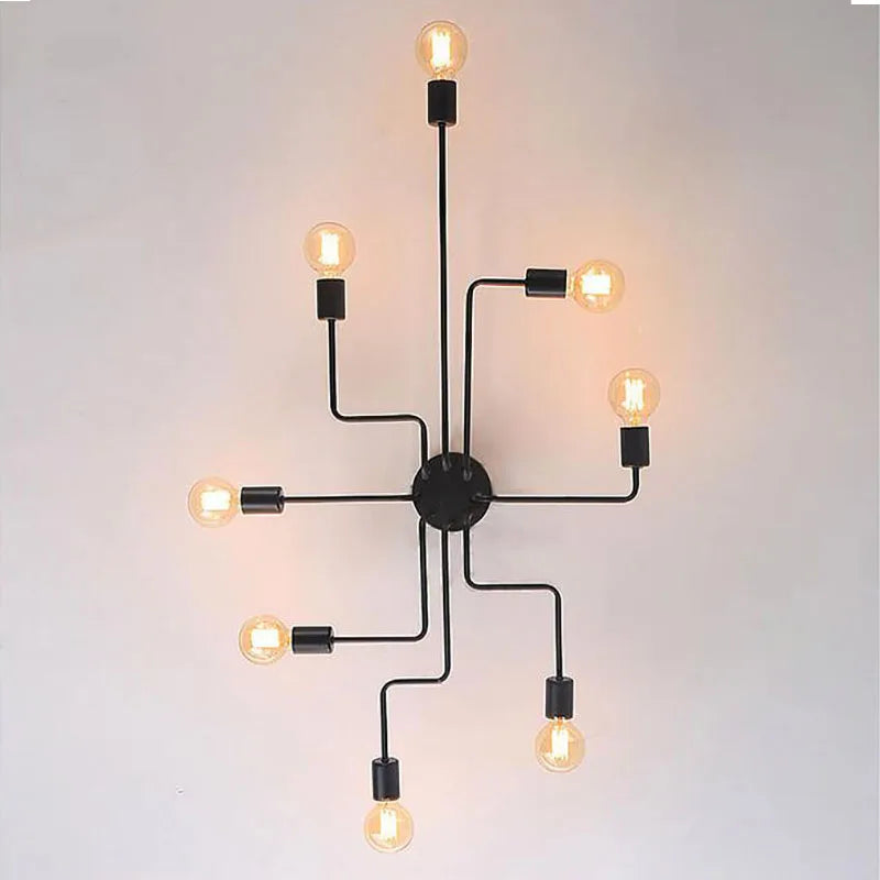 LED Iron Ceiling Light Industrial Lamp