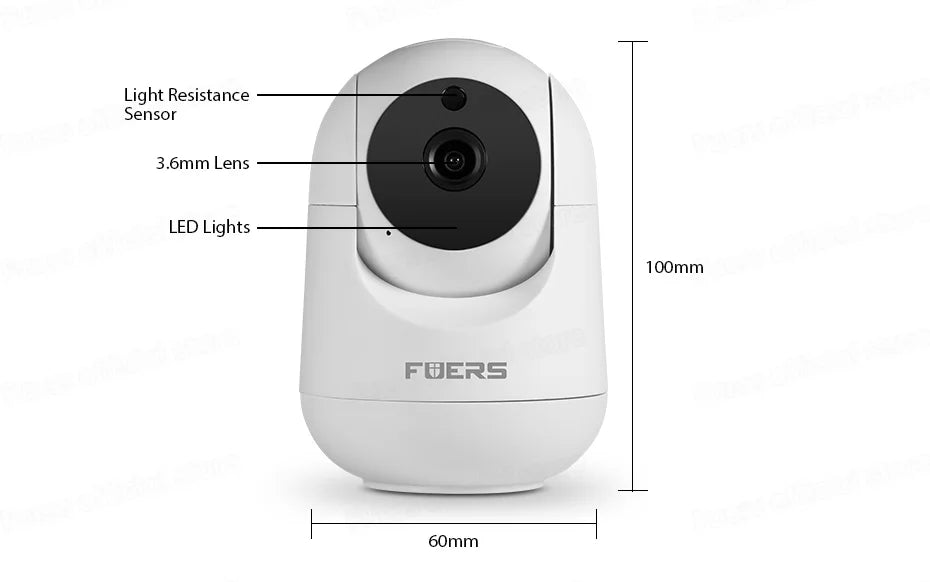 Security Indoor Camera Wireless WiFi & AI Detect