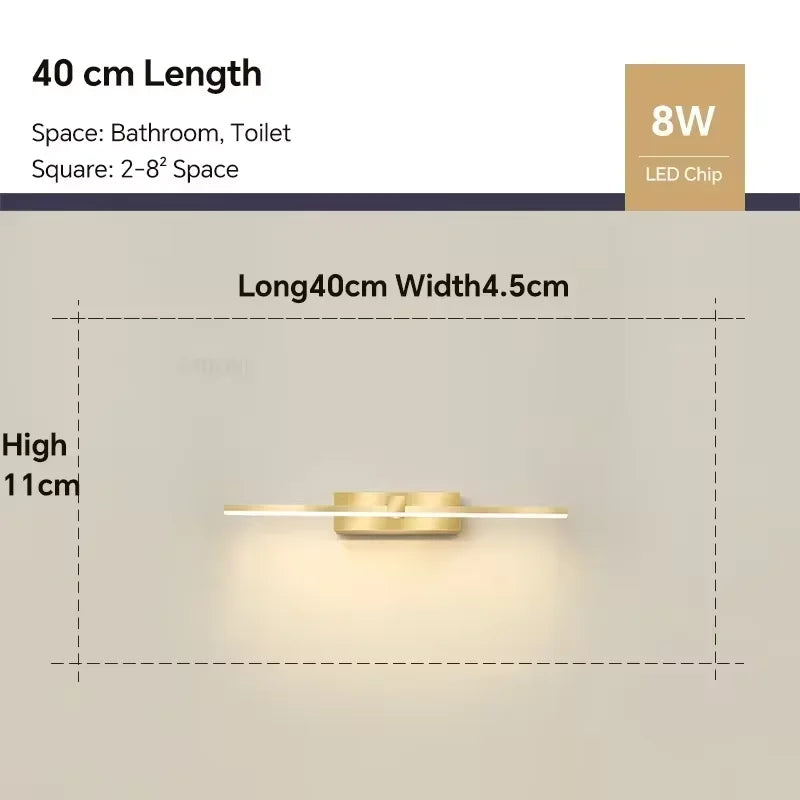 Modern Aluminum LED Wall Light