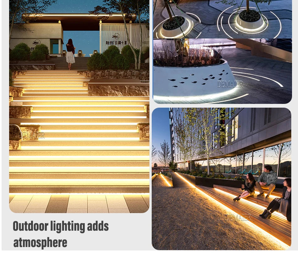 Warm White 3000K EU Waterproof Indoor & Outdoor Strip Led