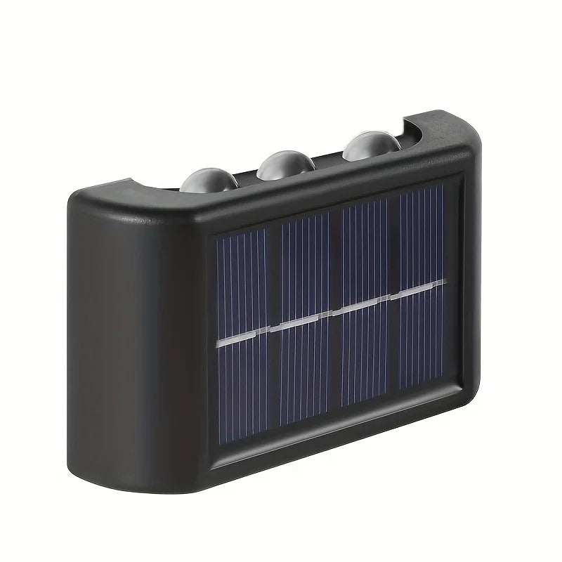 Outdoor solar 6/8/10 LEDs Up & Down wall lamp