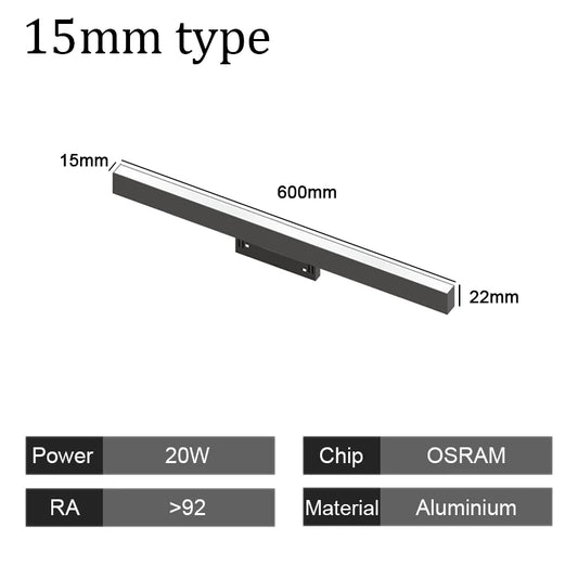 15mm Width Magnetic Track Lighting- Full Line Type