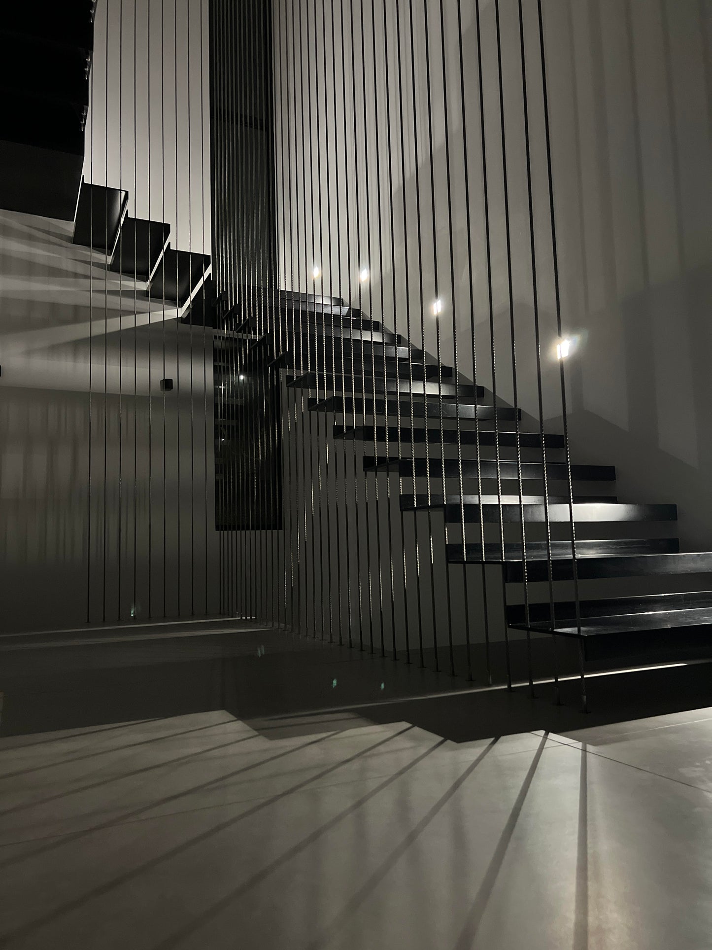 Embedded Frameless Aluminum LED Stair Wall Lamps